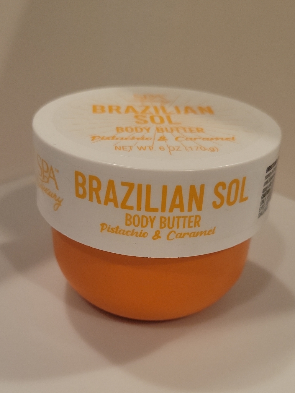 Pistachio & Caramel Body Butter — Orange